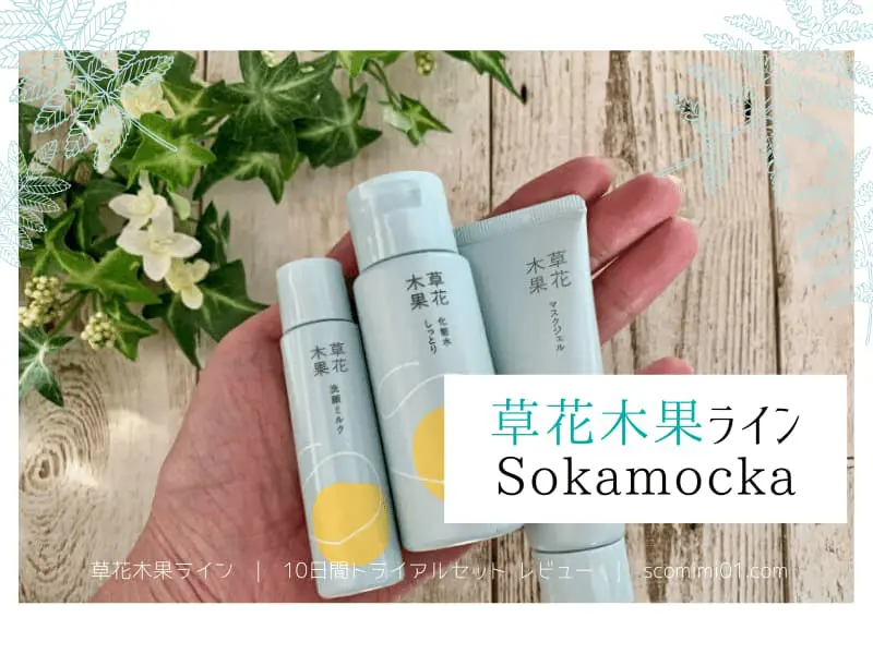 草花木果トライアルの使用感口コミ 毛穴レスなハリ肌へ レビュー コスメとメイクの研究室 すこみみlabo 草花木果トライアルの使用感口コミ 毛穴レスなハリ肌へ レビュー コスメとメイクの研究室 すこみみlabo